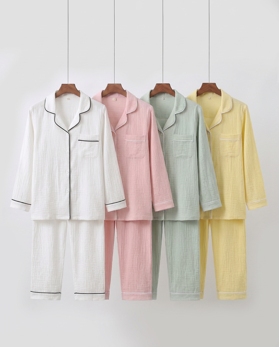 Mallowfern Long Sleeve Muslin Pajama product image 1