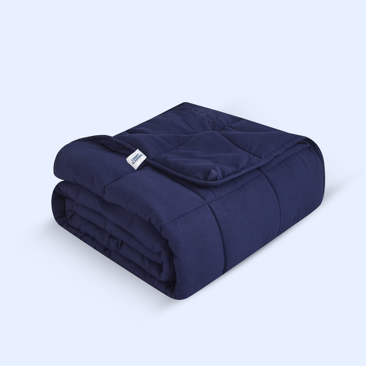 Mallowfern Soft Weighted Blanket - Blue
