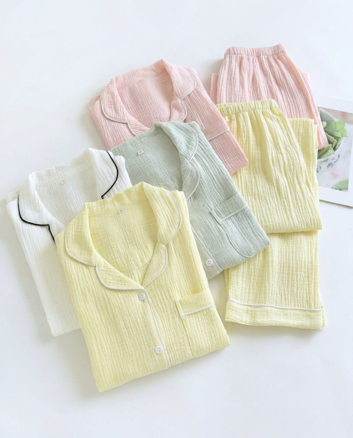Mallowfern Long Sleeve Muslin Pajama product image 3