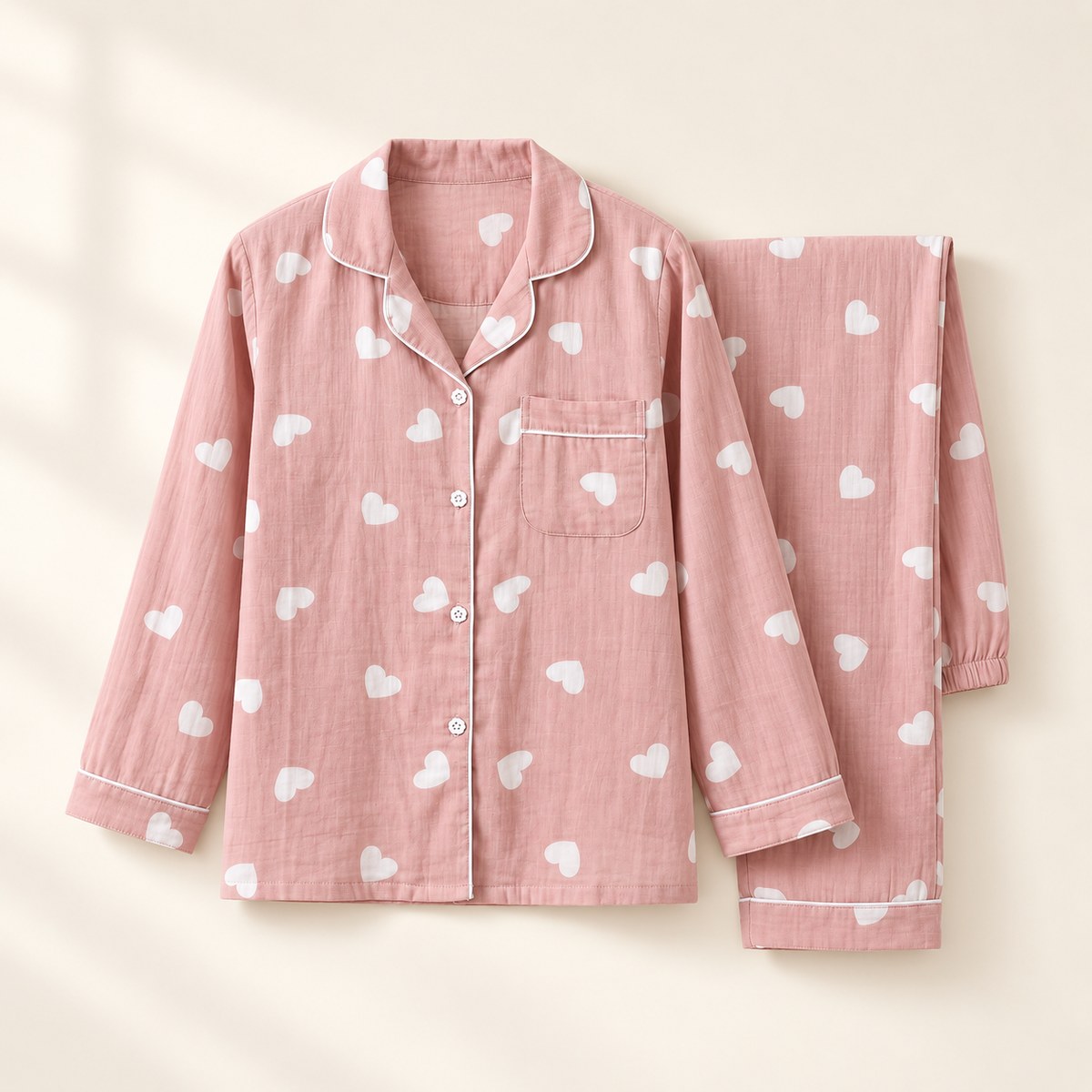 100% Cotton Classic Pajama in Pink
