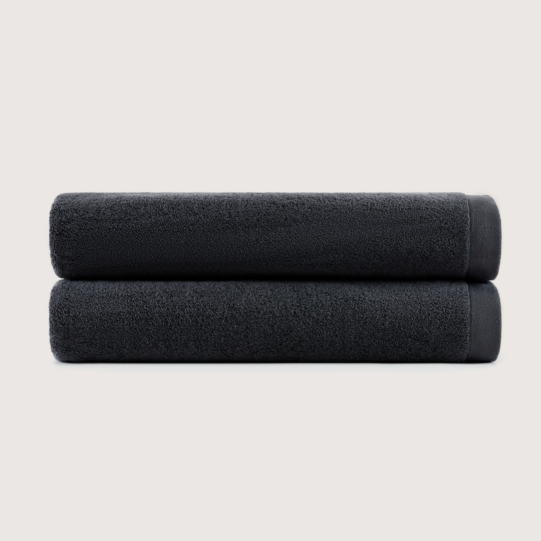 Mallowfern Heavyweight 800 GSM Towel Set - Charcoal