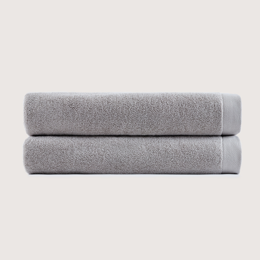 Mallowfern Heavyweight 800 GSM Towel Set - Stone Grey