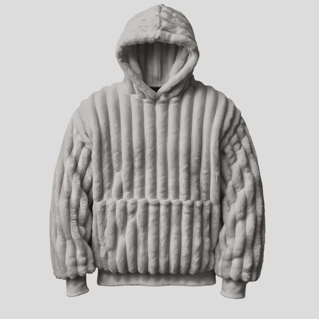 Mallowfern Wearable Blanket Hoodie - Dark Grey