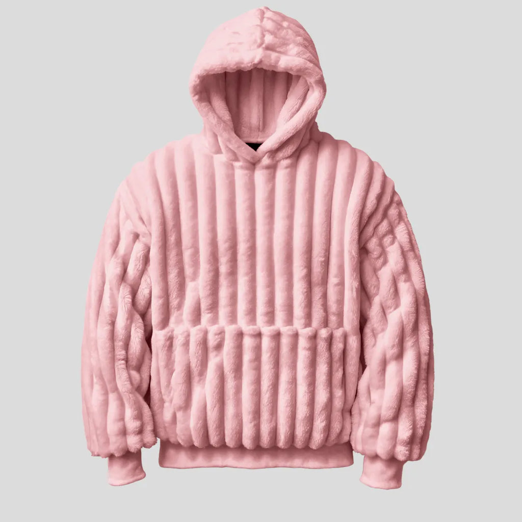 Mallowfern Wearable Blanket Hoodie - Pink