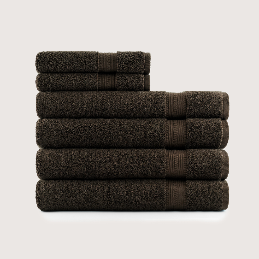 Mallowfern Spa Bath Bundle - Espresso Brown