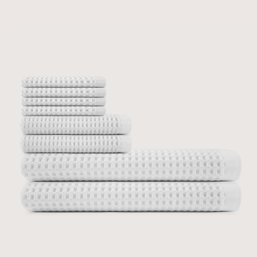 Mallowfern Cotton Waffle Bath Bundle product image 1