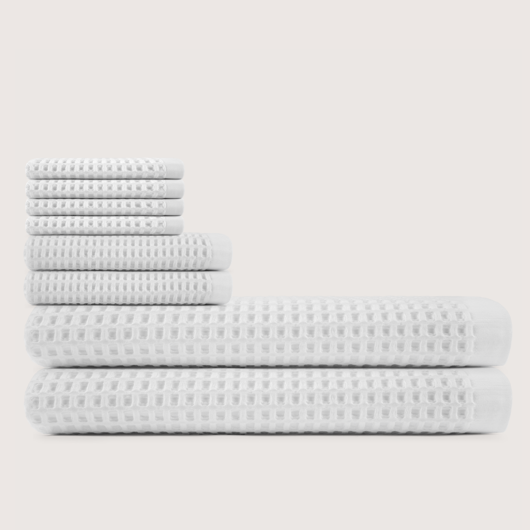 Mallowfern Cotton Waffle Bath Bundle product image 2