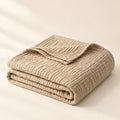 6-Layer Muslin Cotton Blanket in Dune