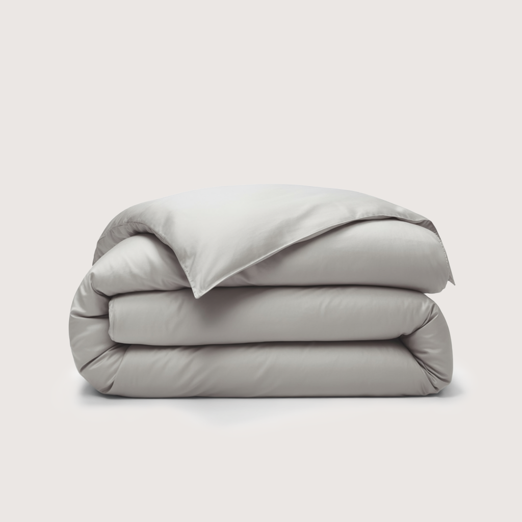 Mallowfern Eucalyptus Duvet Cover - Stone Grey