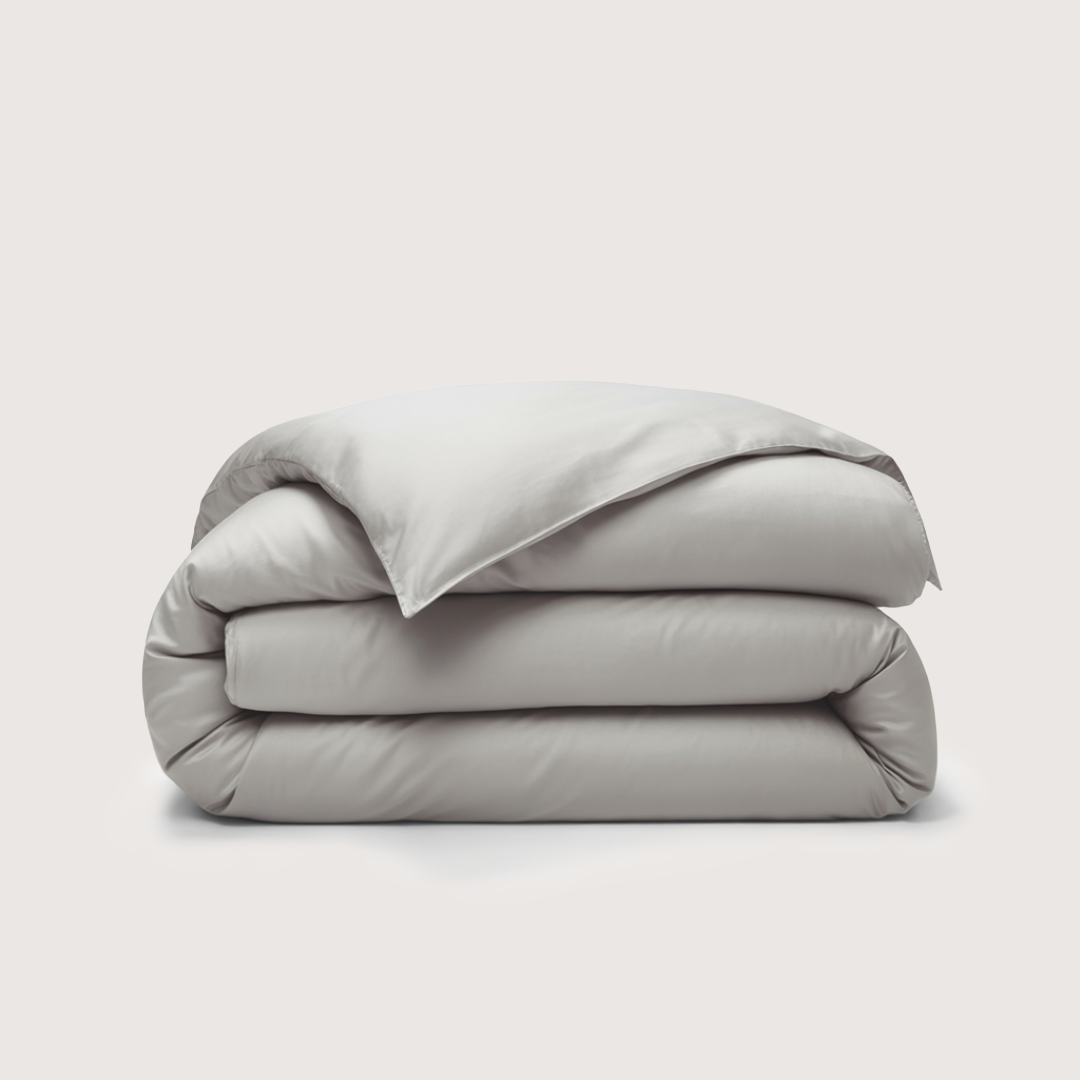 Mallowfern Eucalyptus Duvet Cover - Stone Grey
