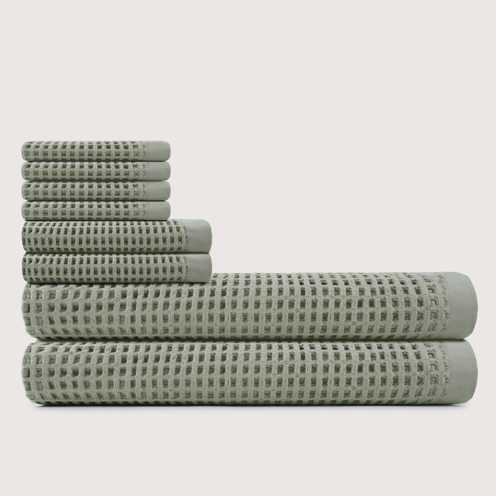 Mallowfern Cotton Waffle Bath Bundle product image 4