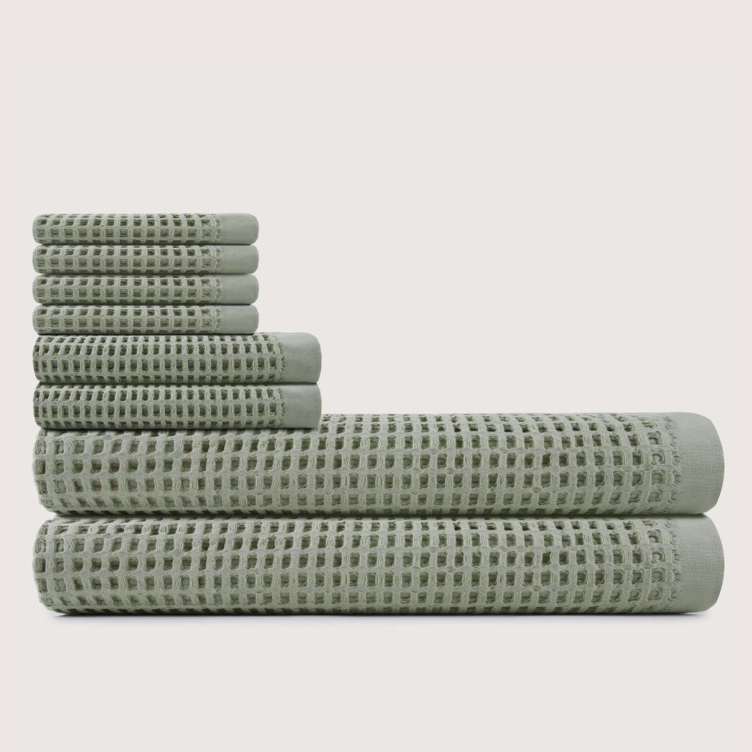 Mallowfern Cotton Waffle Bath Bundle product image 4