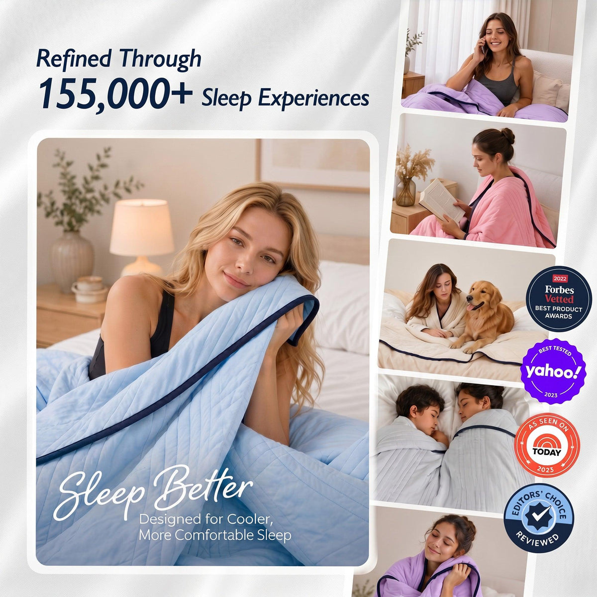 Mallowfern Reversible Cooling Comforter product image 3