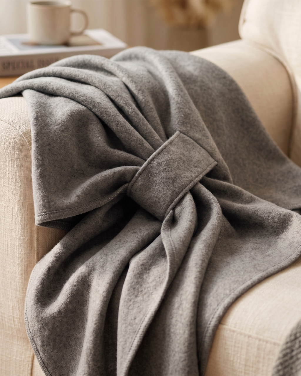 Mallowfern Fleece Drape Shawl product image 5