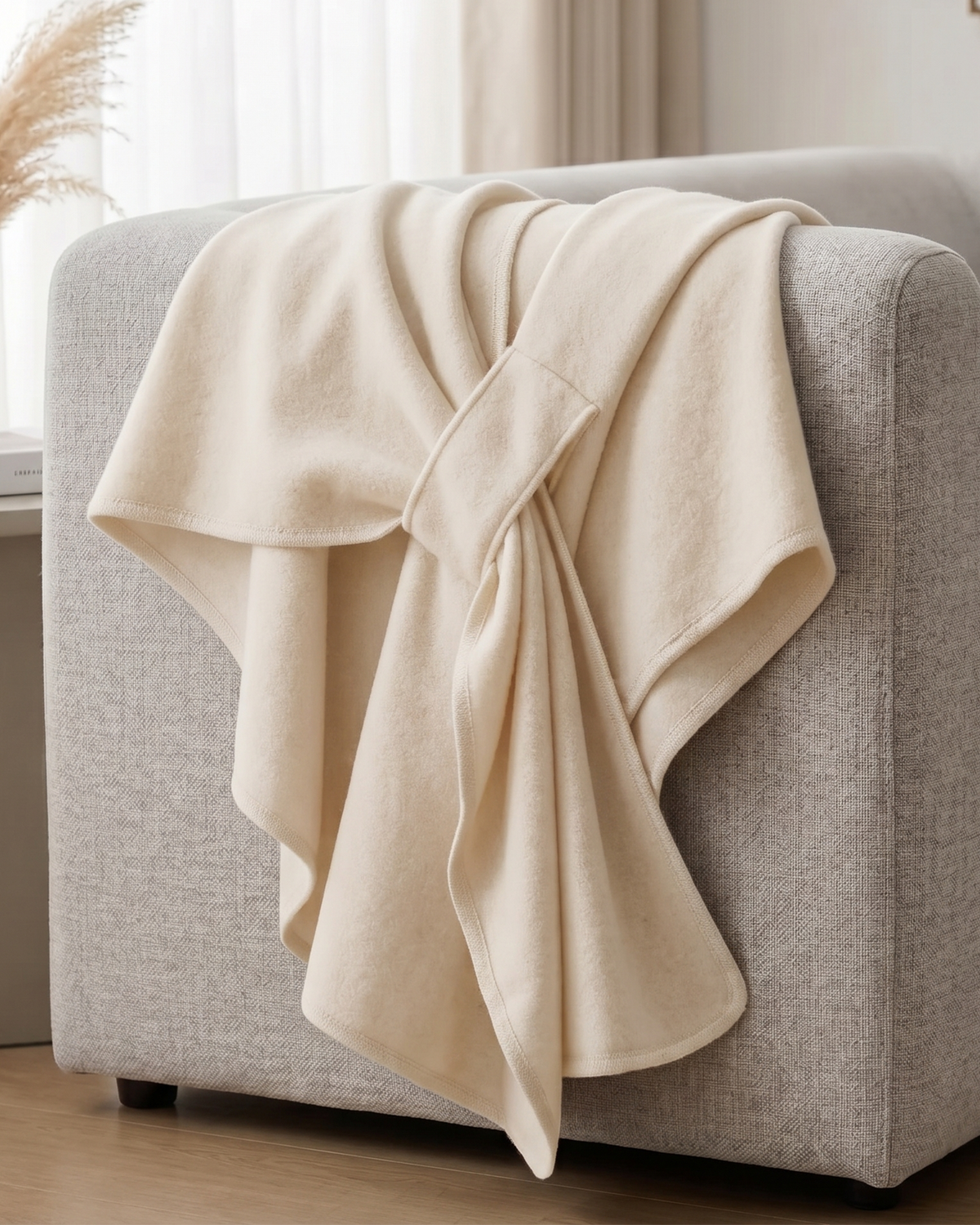 Mallowfern Fleece Drape Shawl product image 8