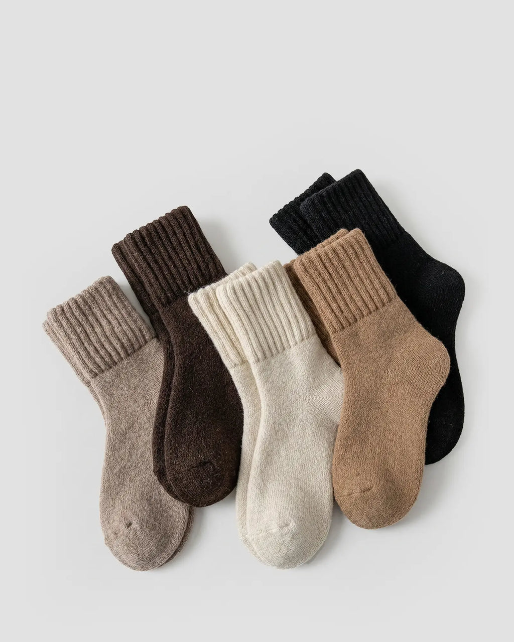 Mallowfern Knit Cozy Socks 5-Pack product image 1