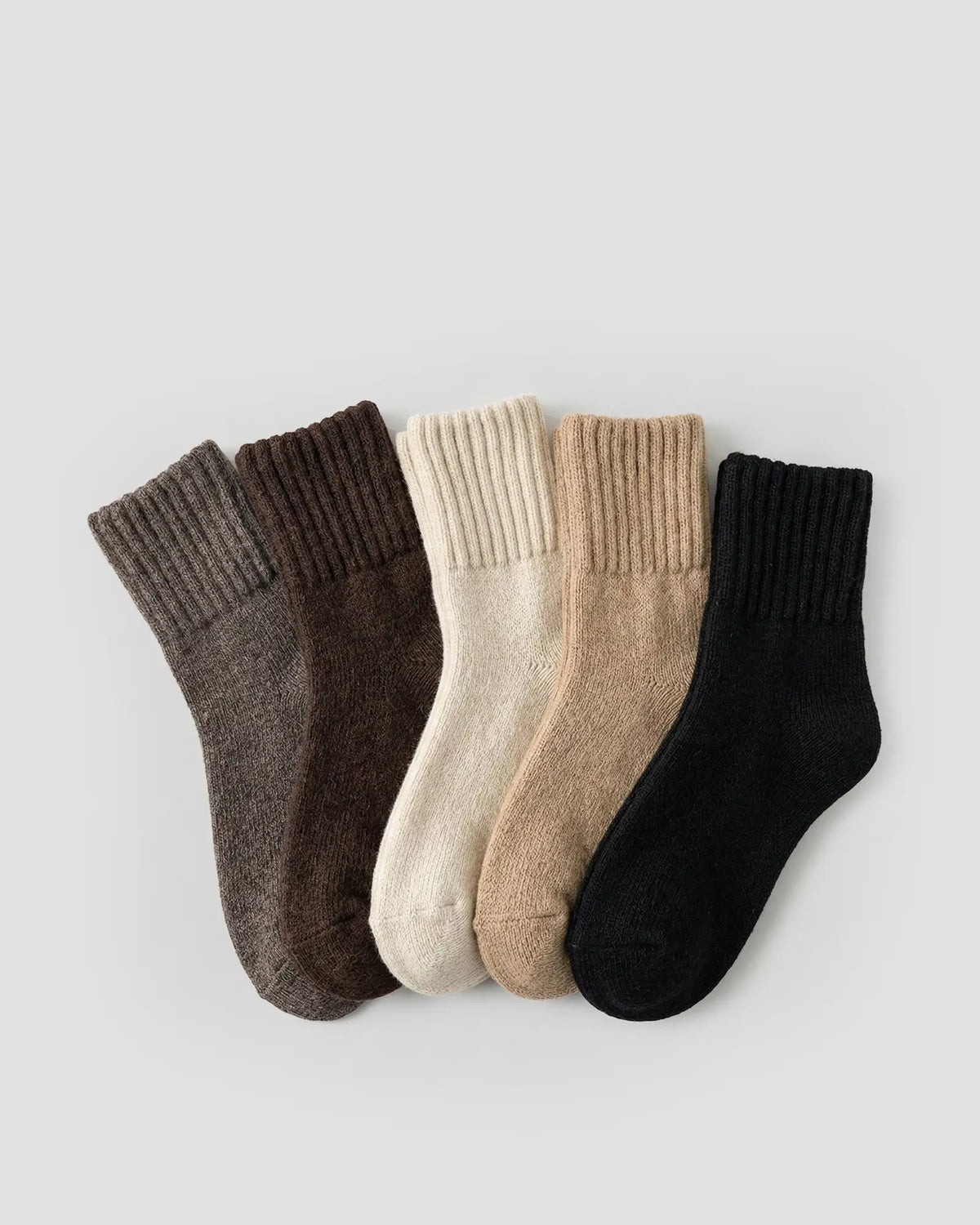 Mallowfern Knit Cozy Socks 5-Pack product image 2