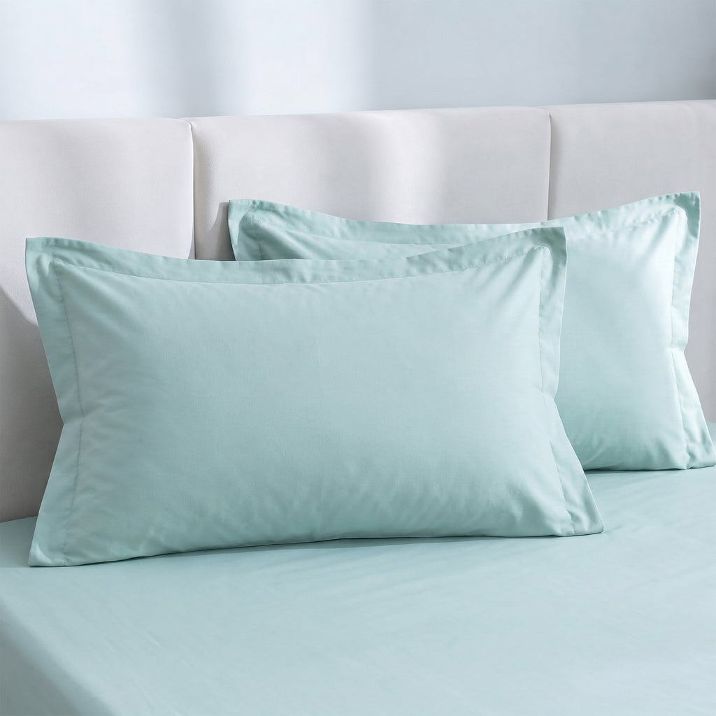 Mallowfern Ice Cooling Pillowcase Pair - Minty Green