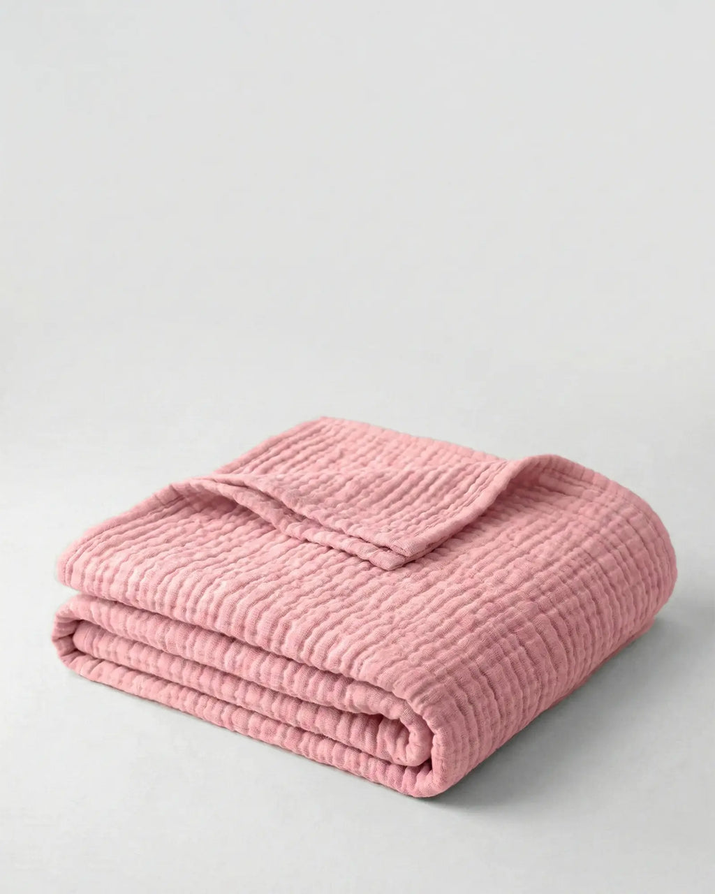 Mallowfern 6-Layer Muslin Cotton Blanket - Pink