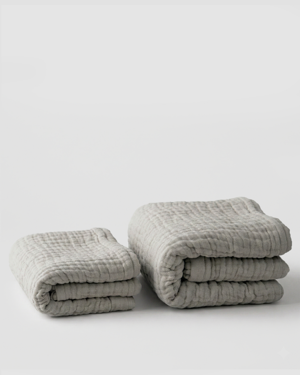 Mallowfern Winter Muslin Blanket - Grey