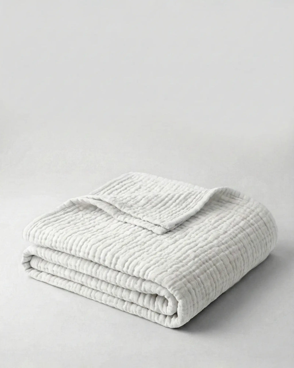 Mallowfern 6-Layer Muslin Cotton Blanket - White