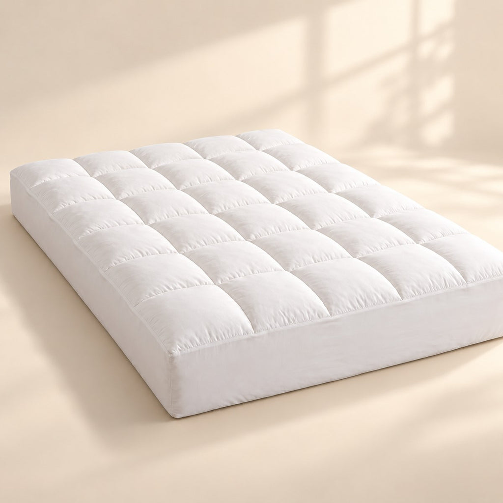 Cloud Mattress Topper in Cloud White