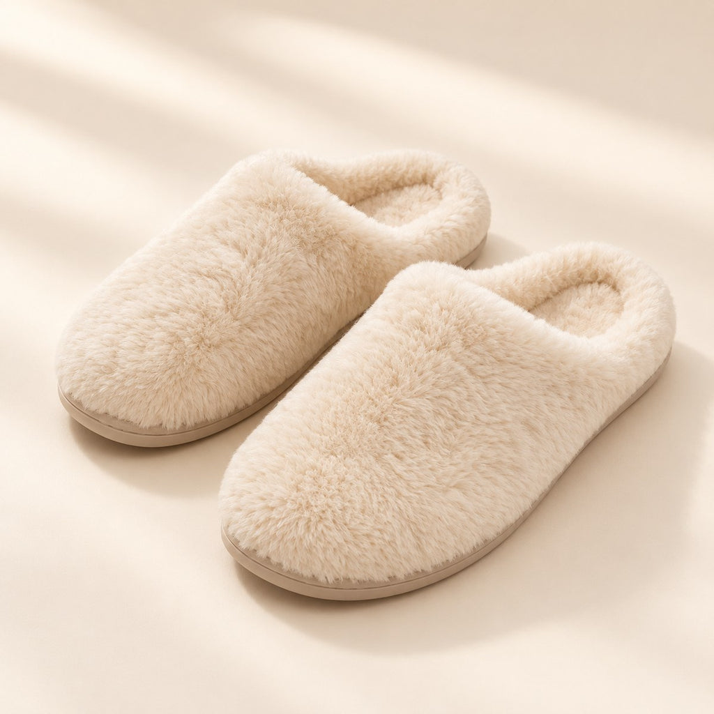 Cocoon Slippers in Cream