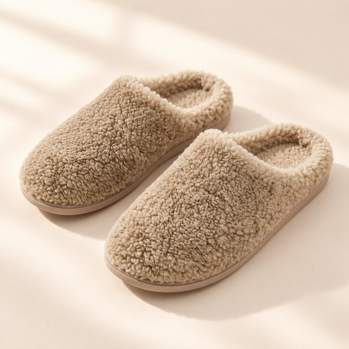 Cocoon Slippers in Sand