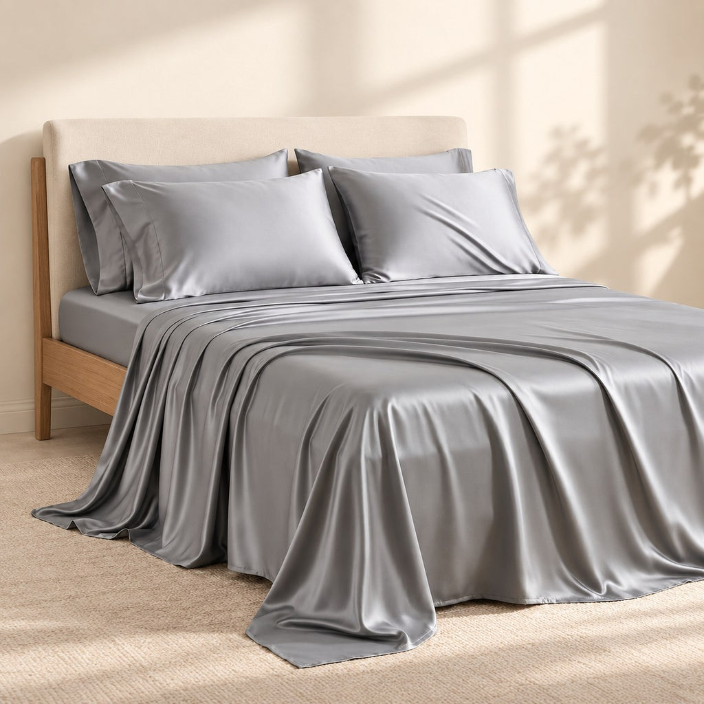 AI staging image for Mallowfern Cooling Bamboo Sheet Set
