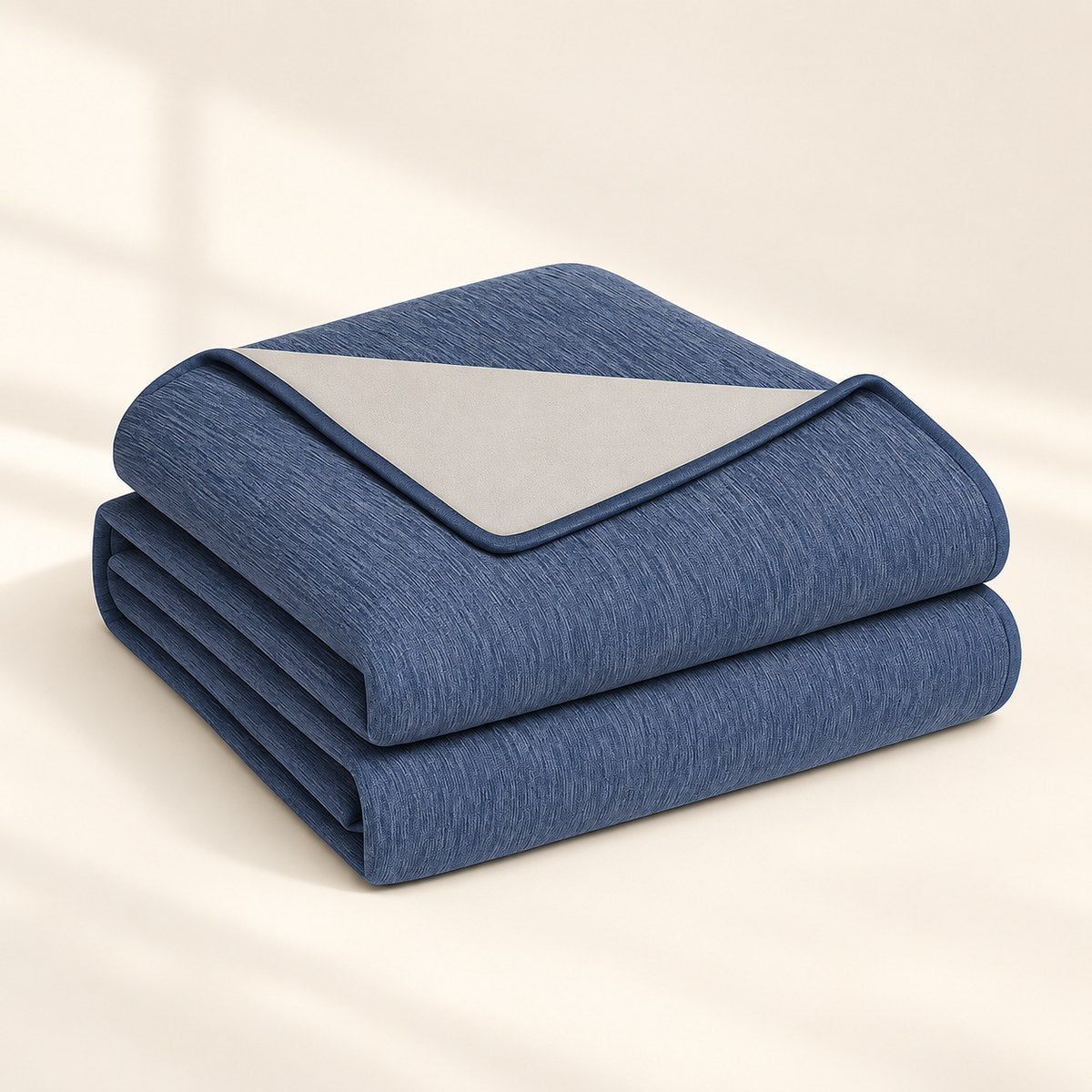Dual-Sided Cooling Blanket in Blue