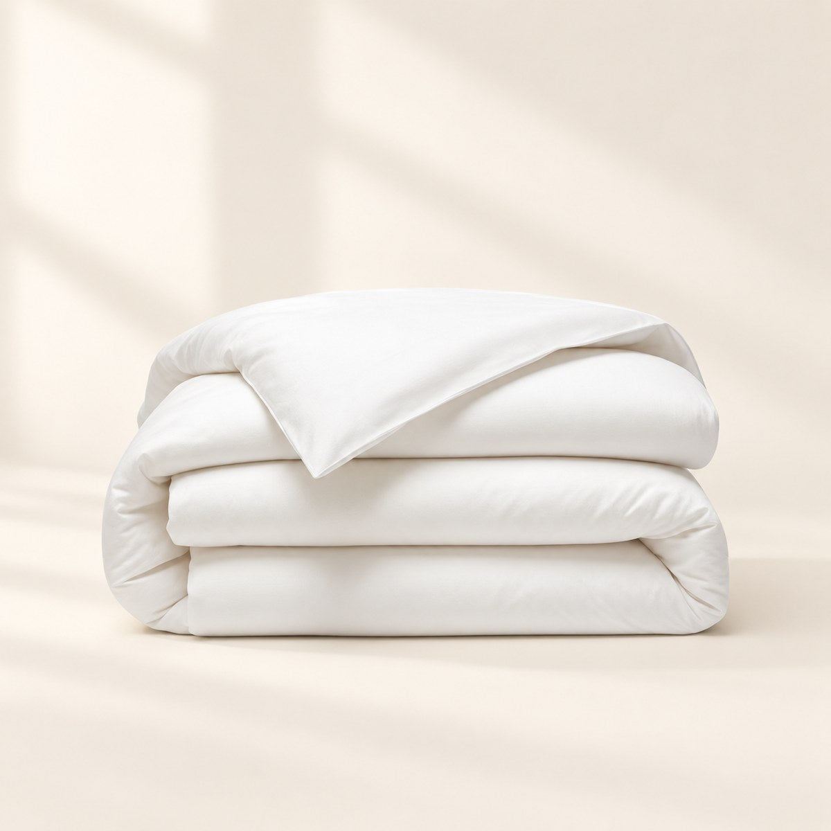 Eucalyptus Duvet Cover in Cloud White