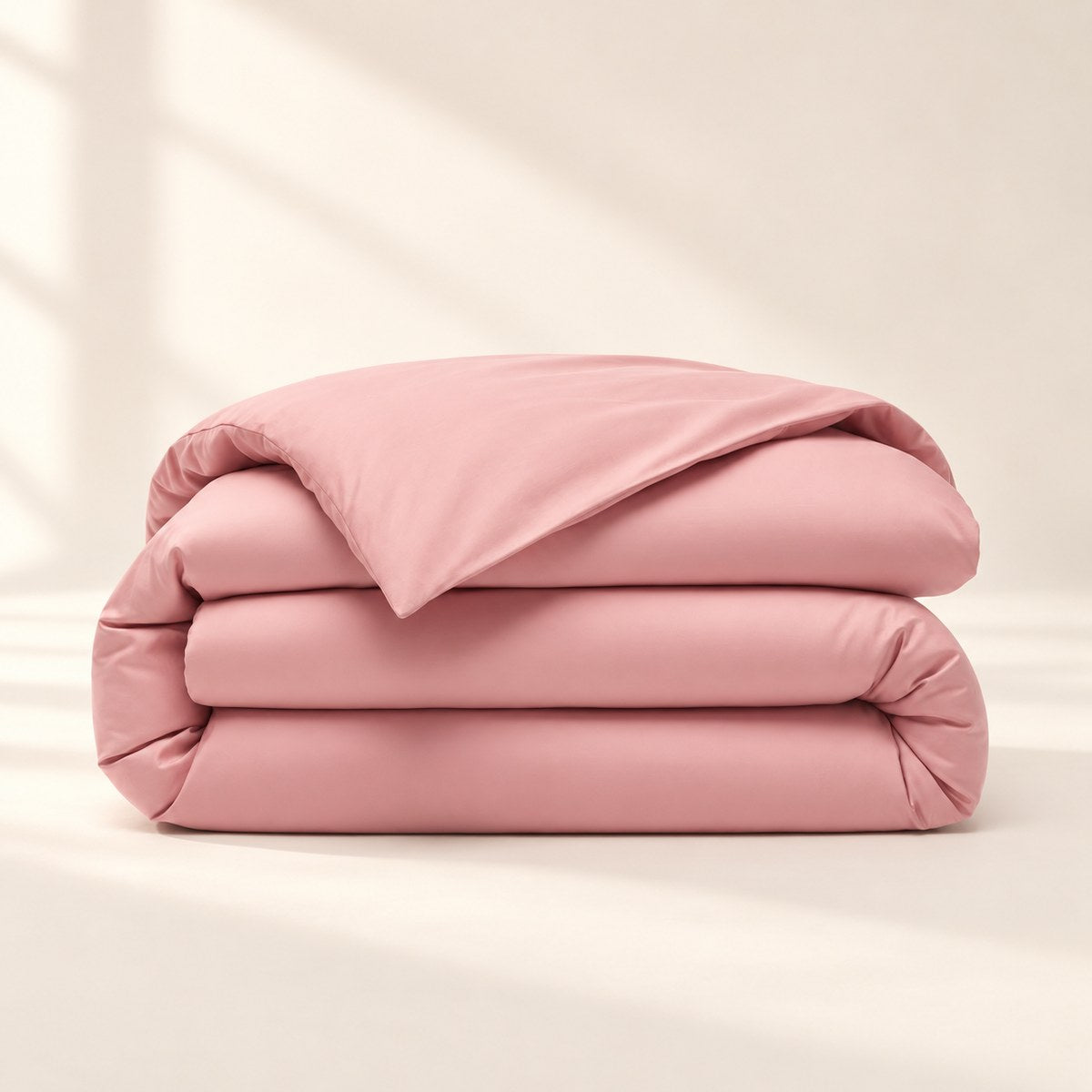 Eucalyptus Duvet Cover in Coral Pink