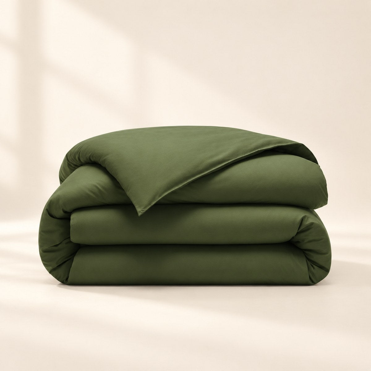 Eucalyptus Duvet Cover in Olive Green