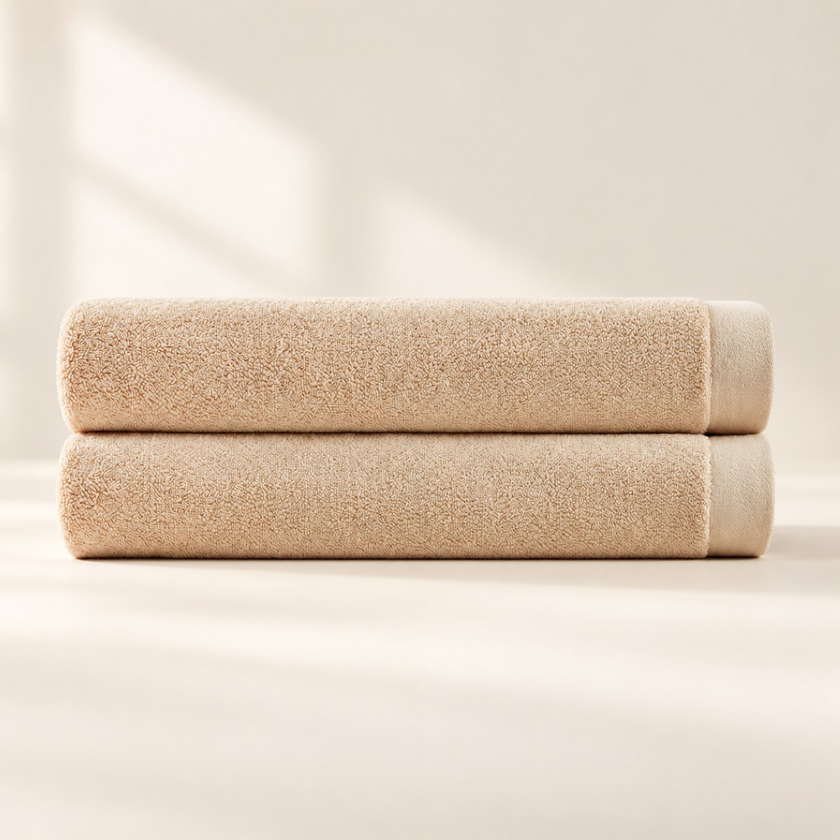 Heavyweight 800 GSM Towel Set in Sand