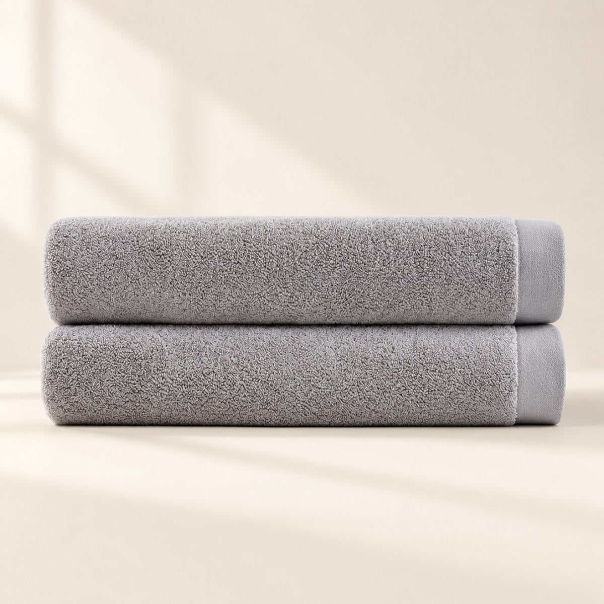 Heavyweight 800 GSM Towel Set in Stone Grey