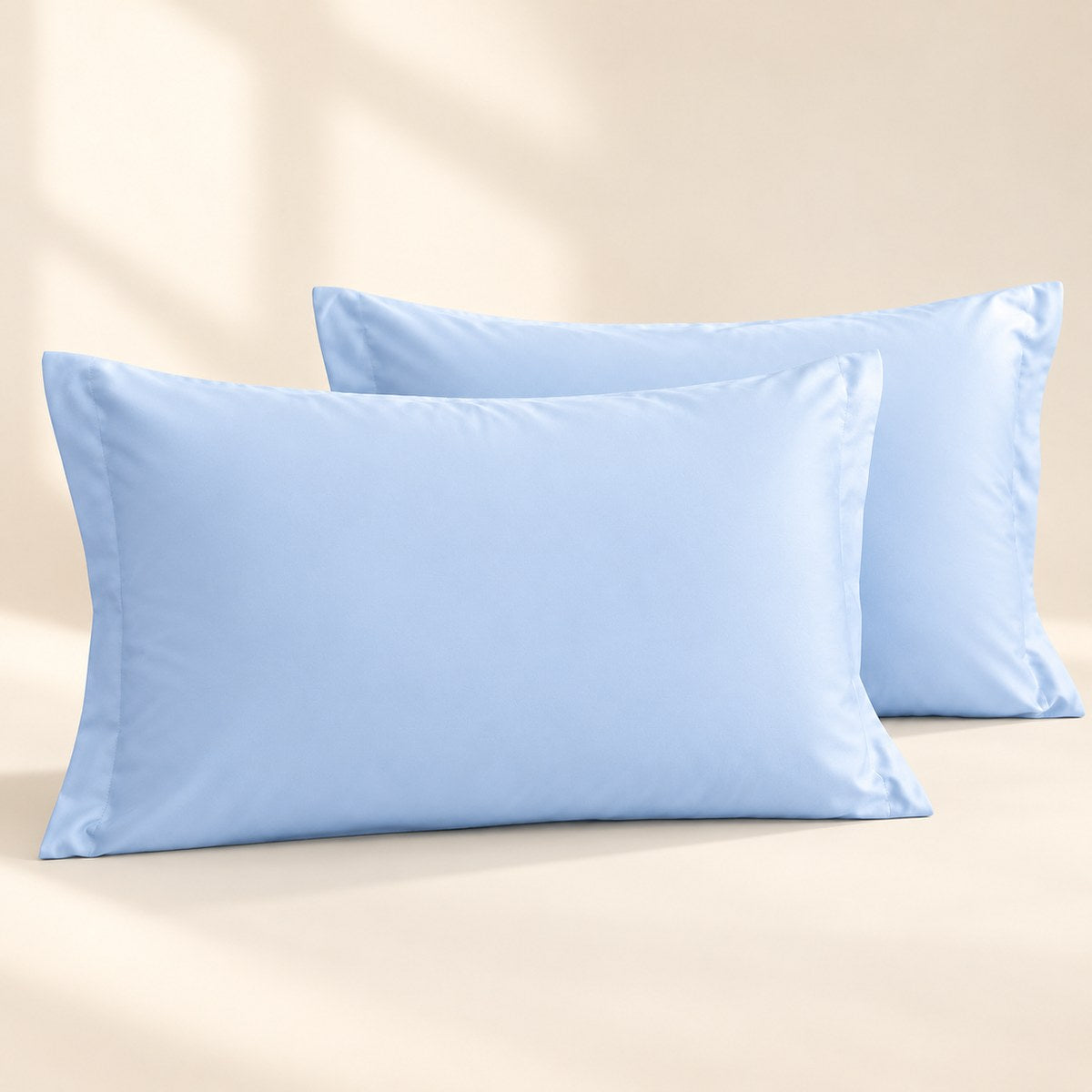 Ice Cooling Pillowcase Pair in Blue Sapphire