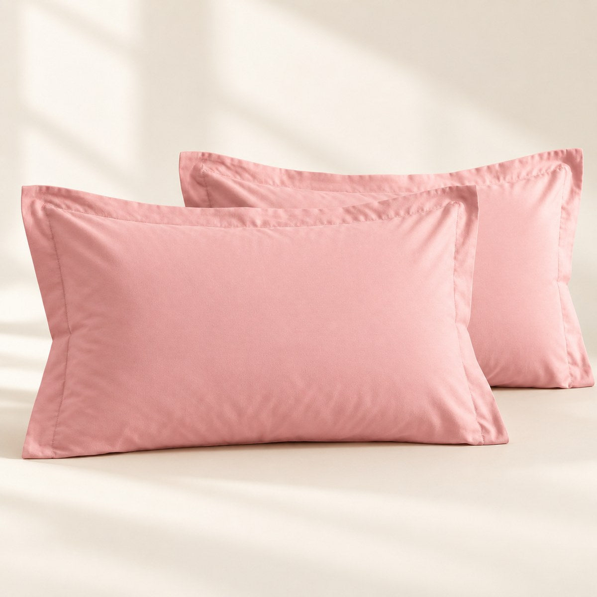 Ice Cooling Pillowcase Pair in Blushing Pink