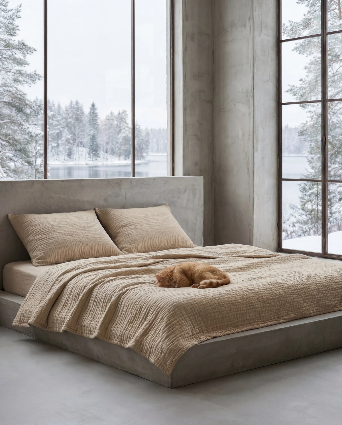 Mallowfern Winter Muslin Blanket product image 8