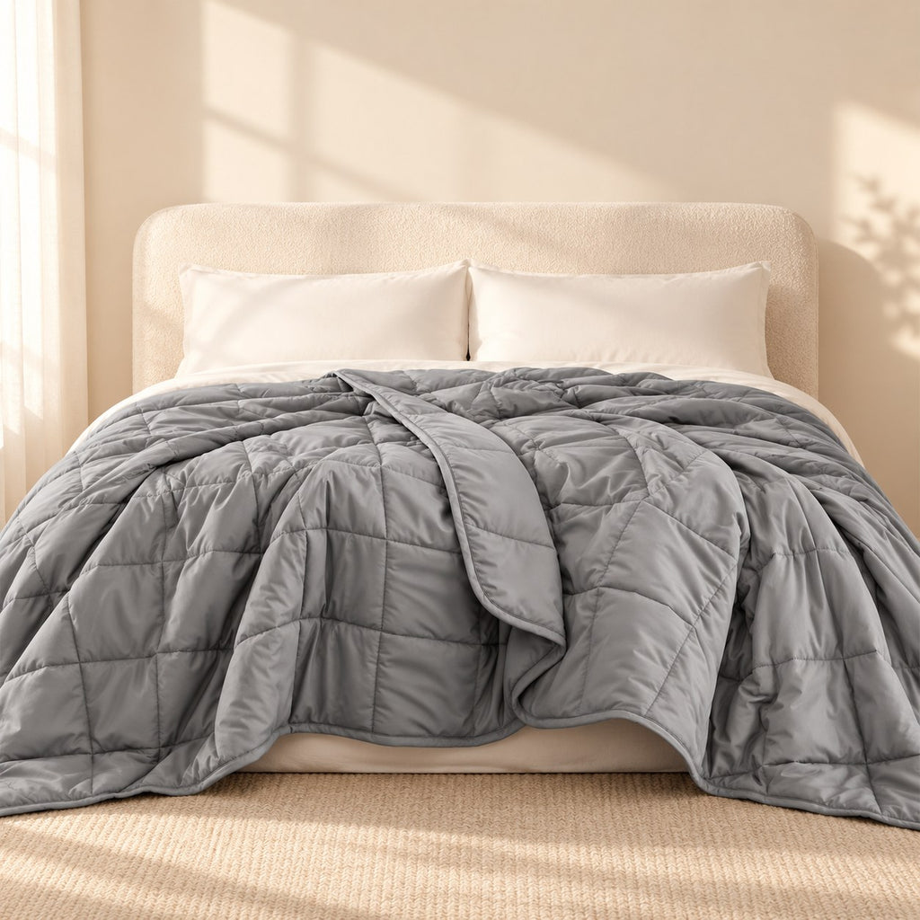 AI staging image for Mallowfern Soft Weighted Blanket