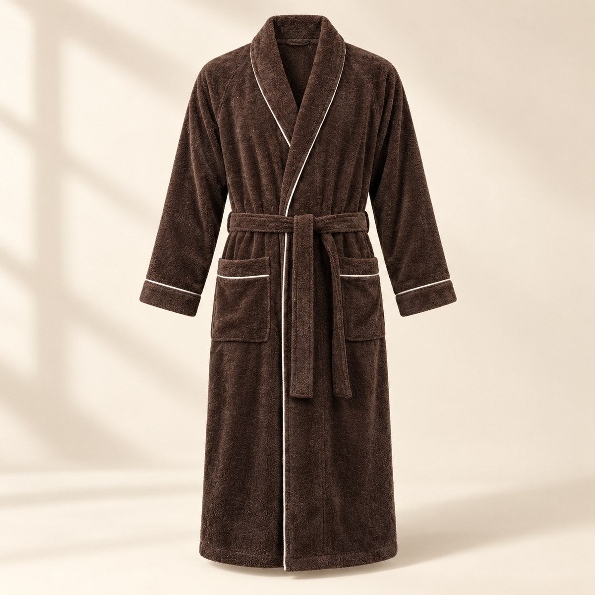 Ultraplush Serenity Robe in Espresso Brown