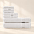 Ultrasoft Bath Bundle 8pc in Cloud White