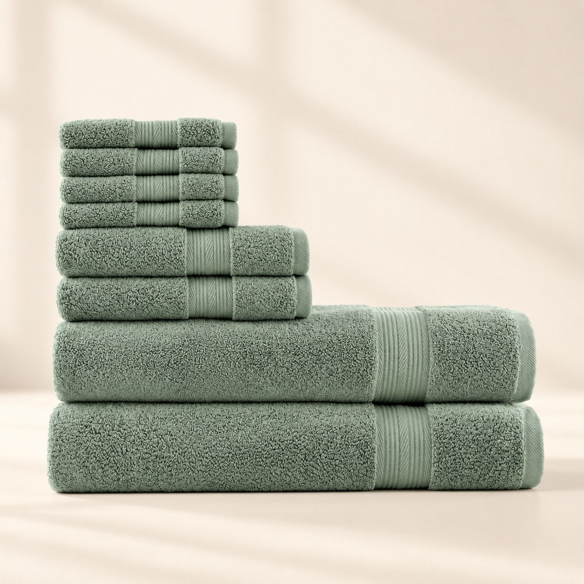 Ultrasoft Bath Bundle 8pc in Sage