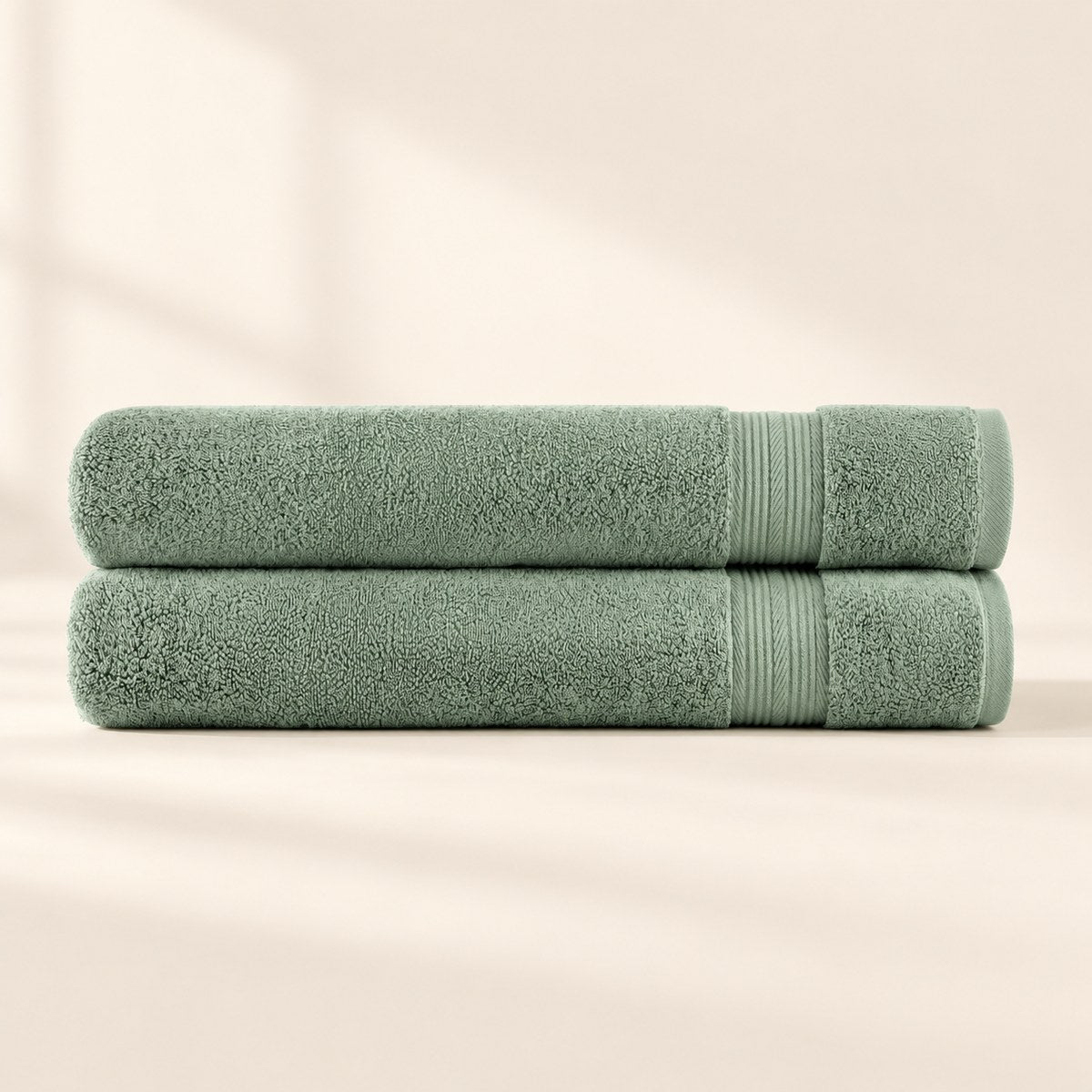 Ultrasoft Bath Sheets 2-Pack in Sage