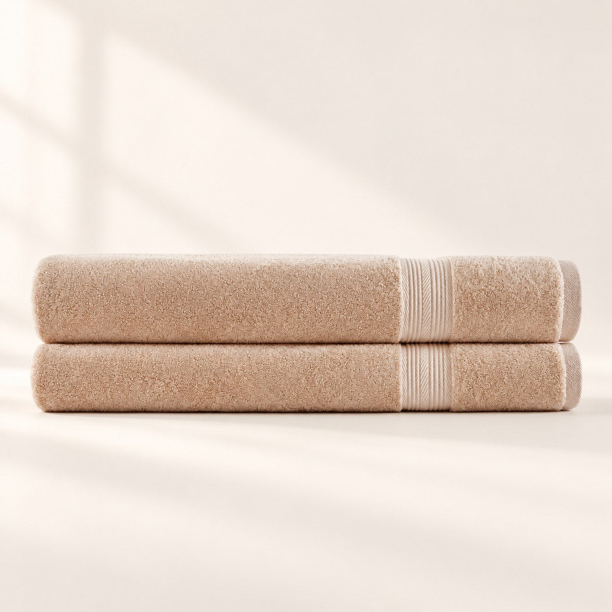 Ultrasoft Bath Sheets 2-Pack in Sand