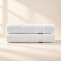 Ultrasoft Bath Towels 2-Pack in Cloud White
