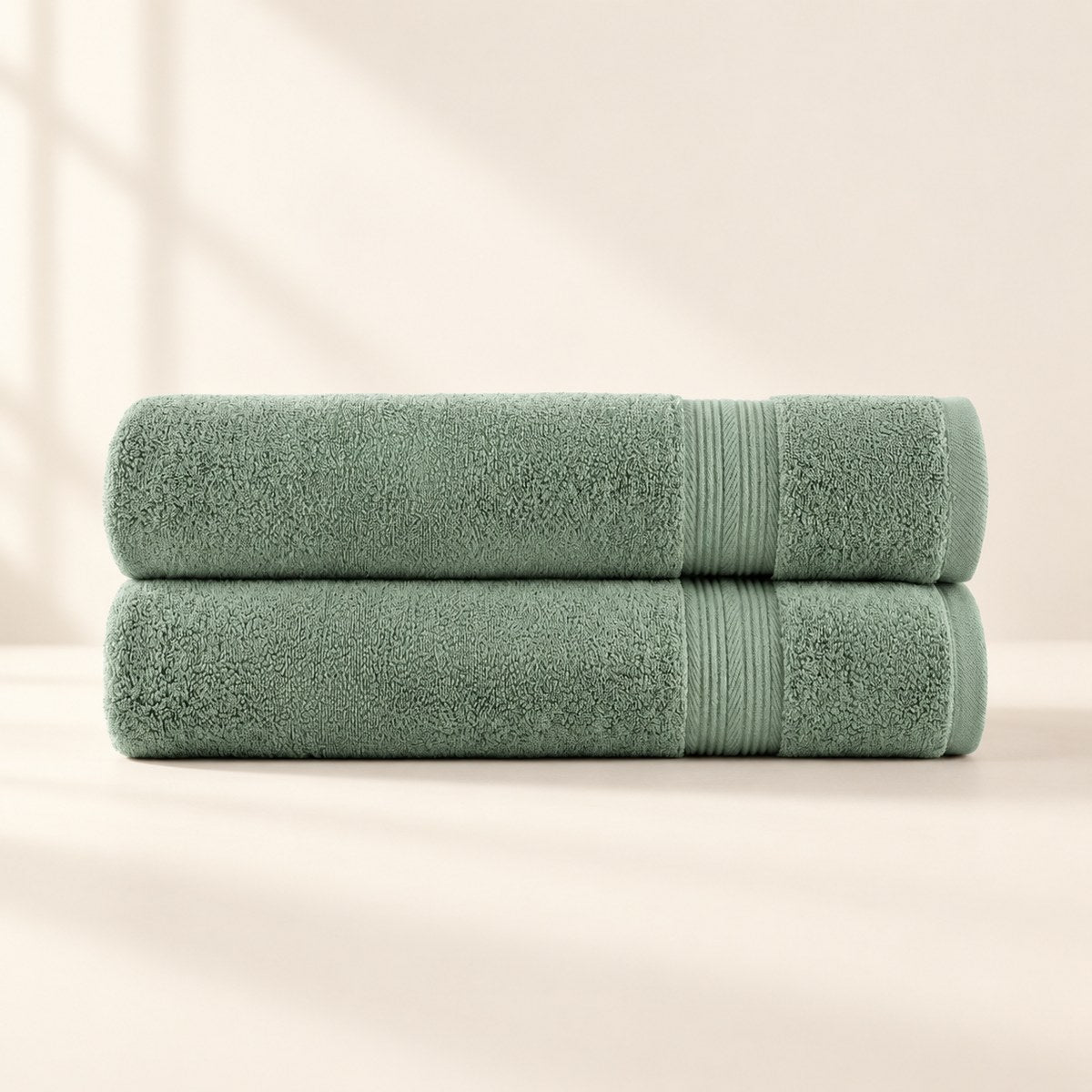 Ultrasoft Bath Towels 2-Pack in Sage