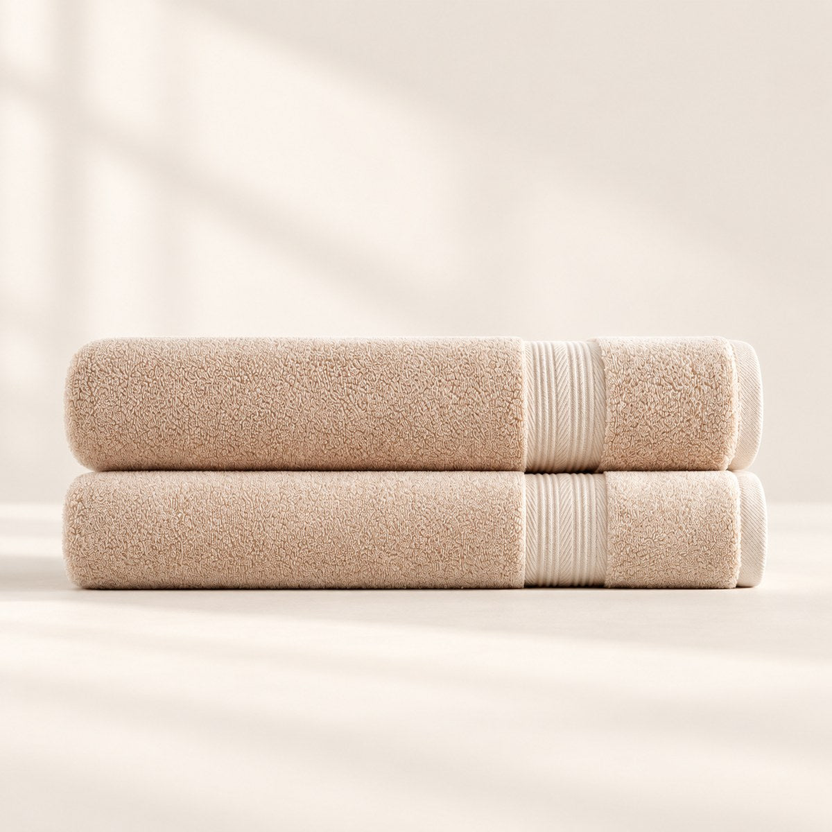 Ultrasoft Bath Towels 2-Pack in Sand
