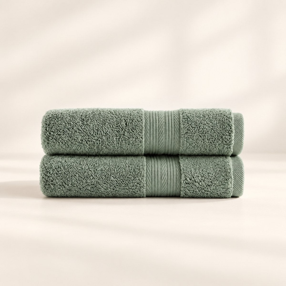 Ultrasoft Hand Towels 2-Pack in Sage