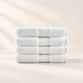 Ultrasoft Washcloths 4-Pack in Cloud White
