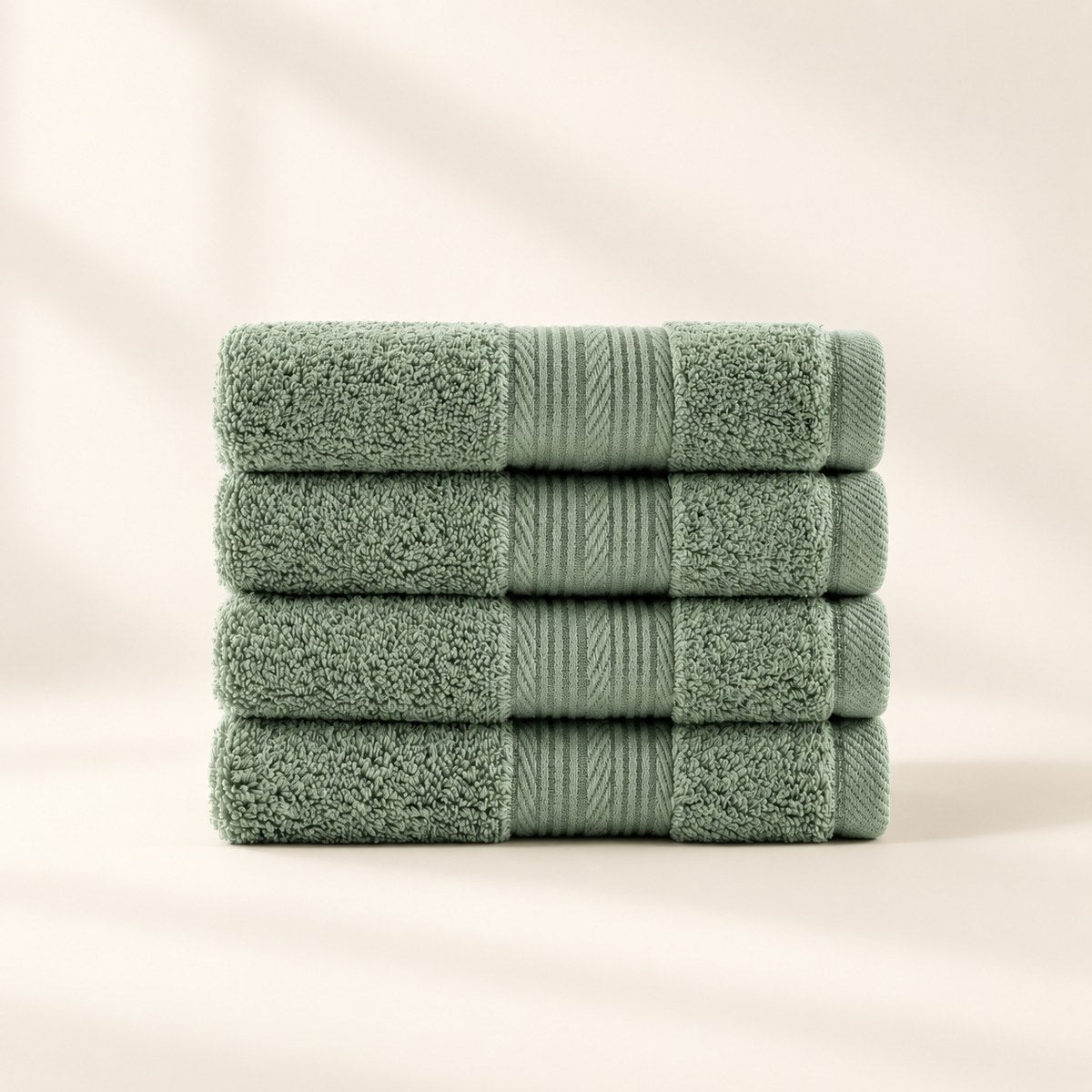Ultrasoft Washcloths 4-Pack in Sage